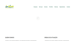 Desktop Screenshot of intimeeventos.com.br